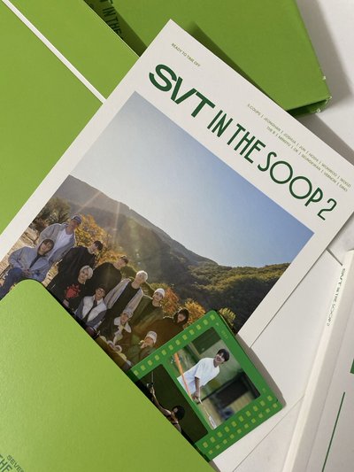 svt ITS寫真集 內容物如圖 有盒損 見P.2