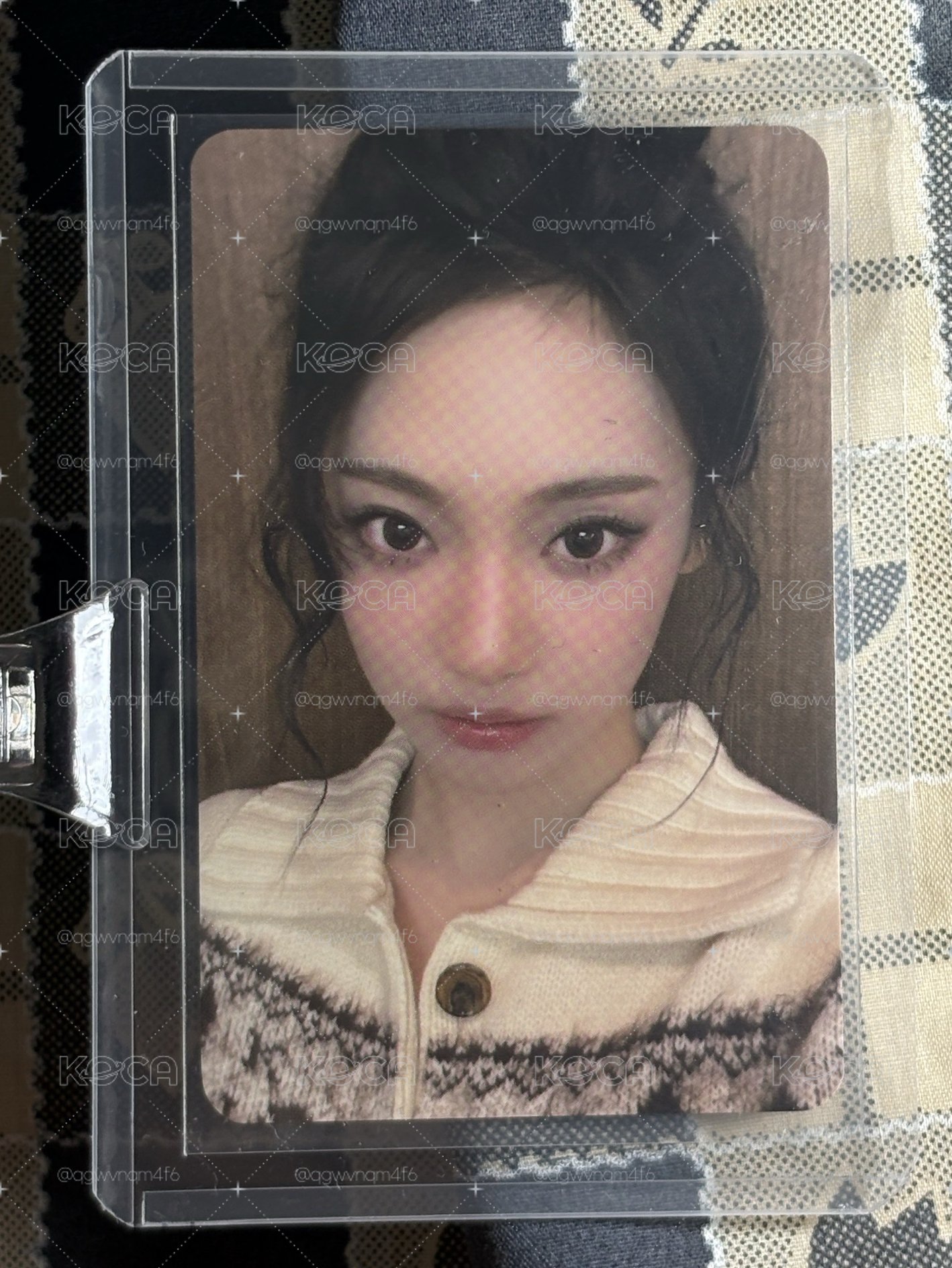 高丸子頭正臉大眼寧