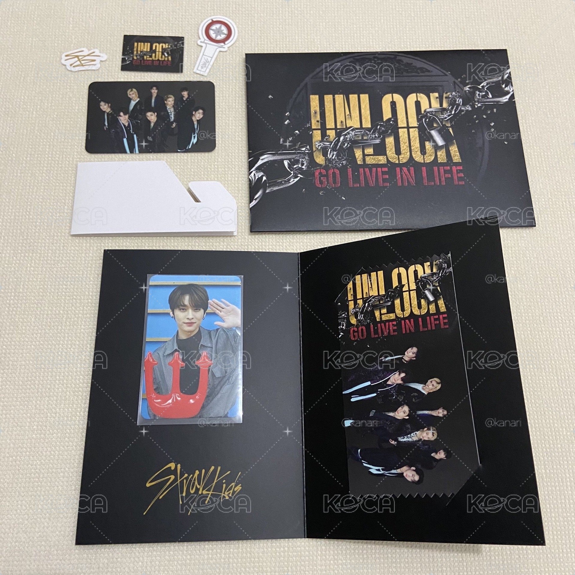 STRAY KIDS LEEKNOW 旻浩 UNLOCK AR套組