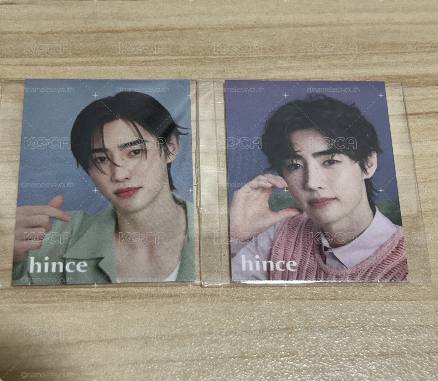 ♥️成訓hince代言卡