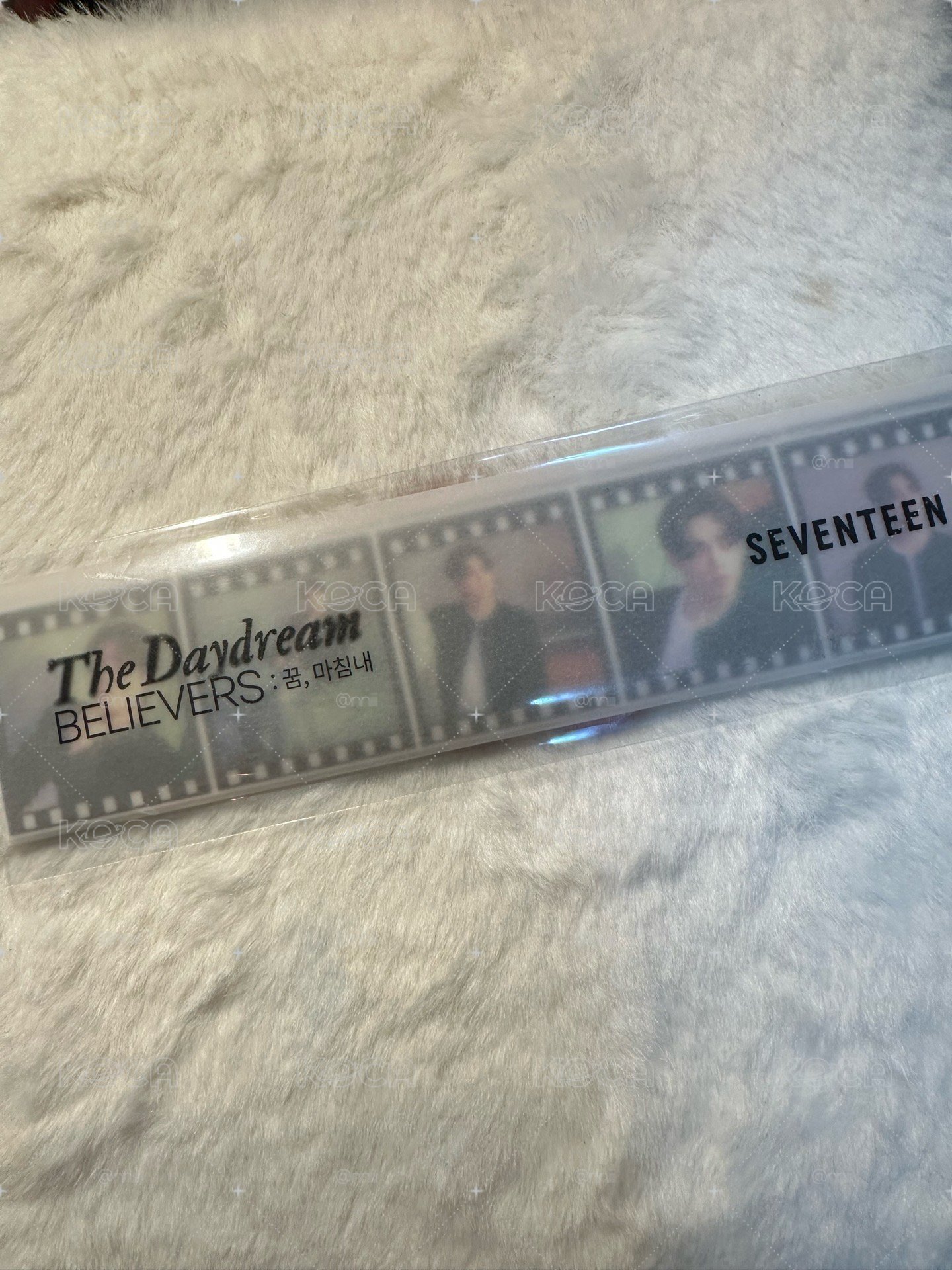 The Daydream believers Seventeen 黑泡隊膠片貼紙（已保留）