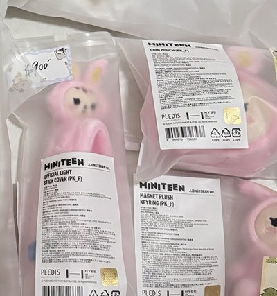 SEVENTEEN NANA TOUR+BNB+淨漢橘字T+淨漢零錢包+淨漢手燈套