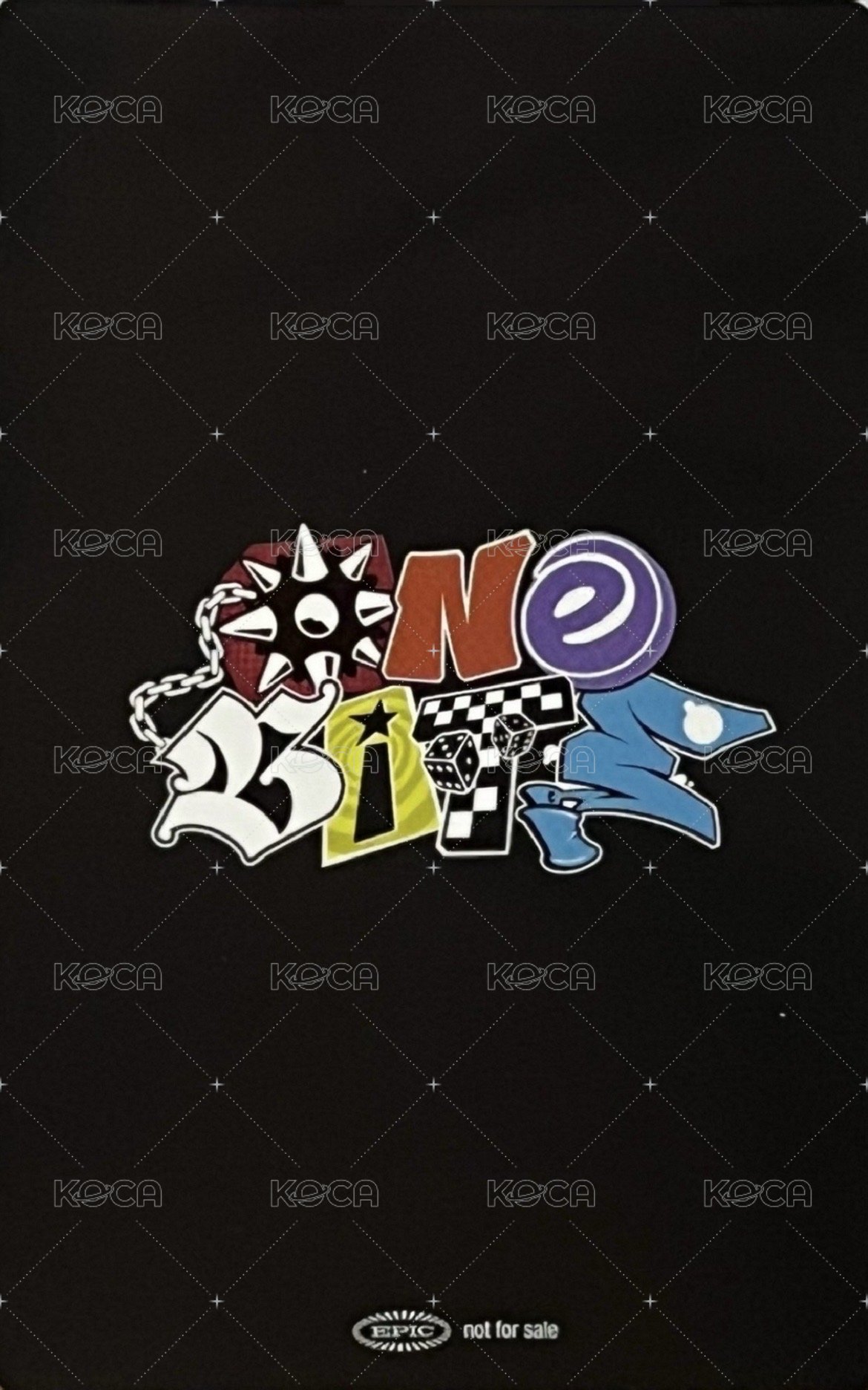 One Bite 大阪 入場卡 / 場限卡  背面