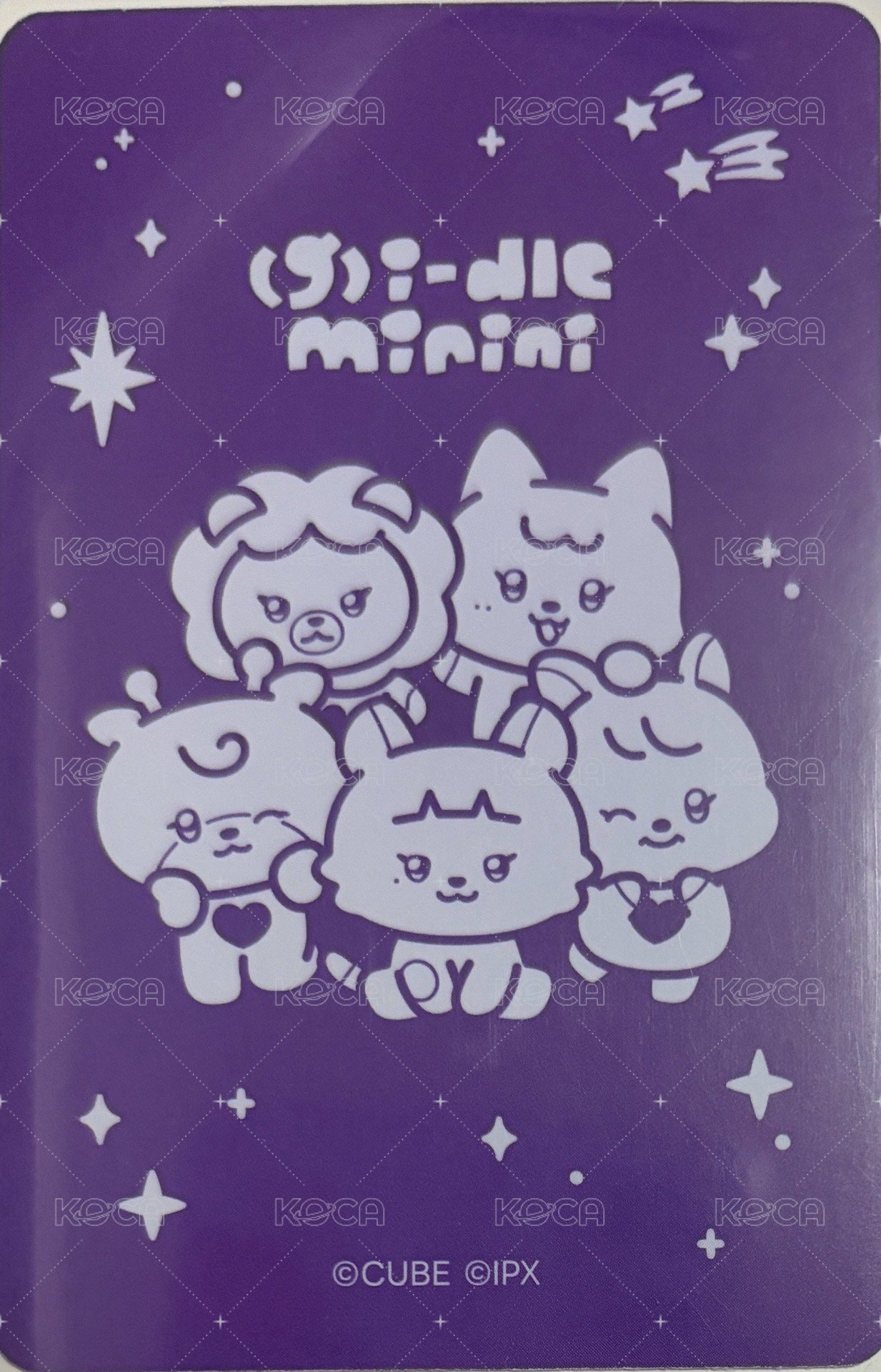 迷七快閃line friends 周邊卡 卡套卡 背面