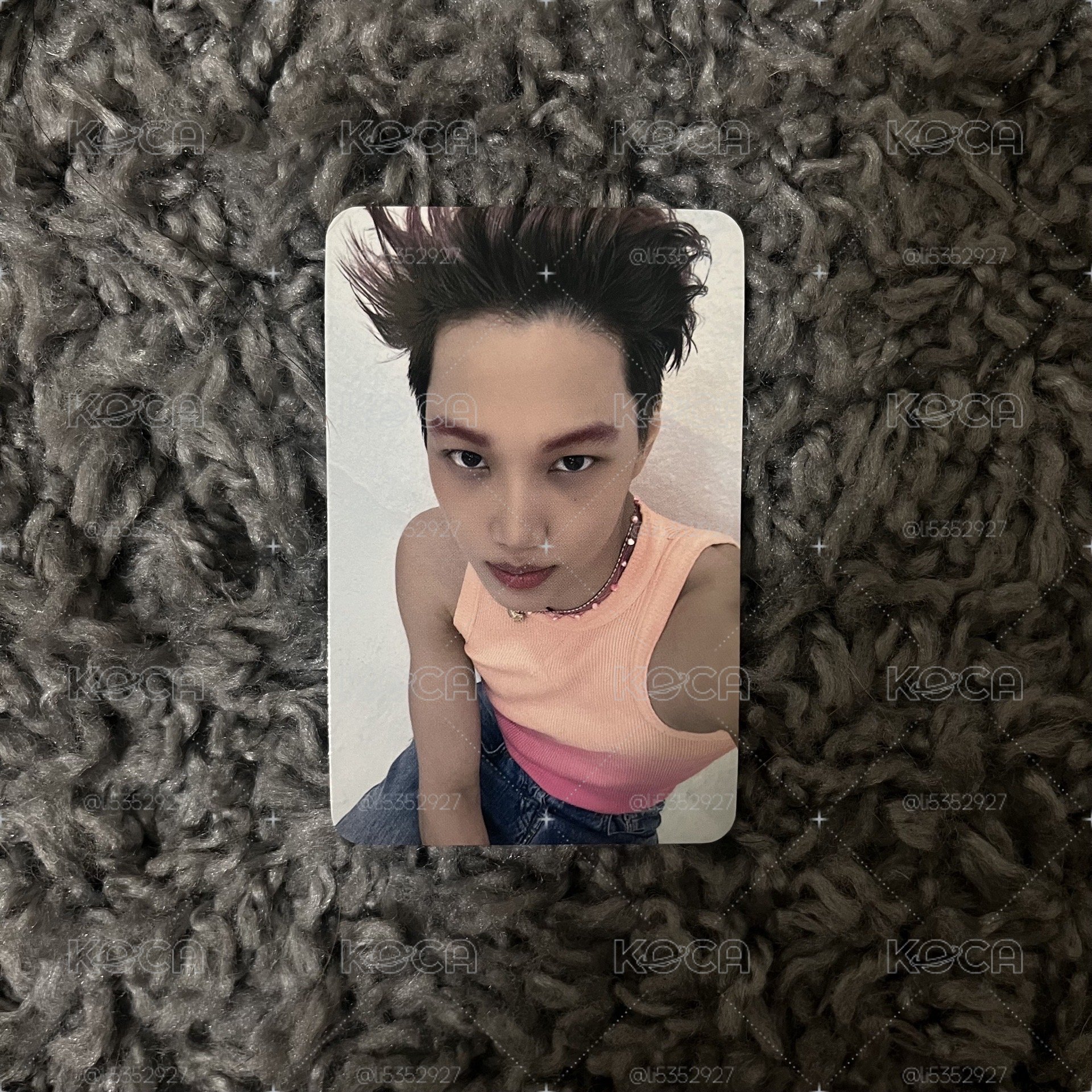 EXO KAI金鐘仁小卡