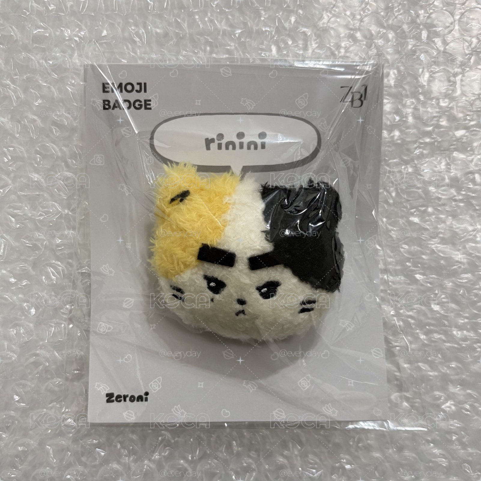 現貨 全新 ZB1 zeroni Ricky 徽章 別針