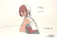 劇場版蕾潔篇 第八週特典 「蕾潔×真紀真」 原稿A5 明信片組 