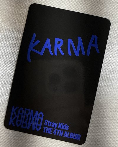 KARMA 專輯卡 Karma ver.