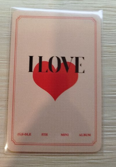 I LOVE kms 2.0 特典卡 