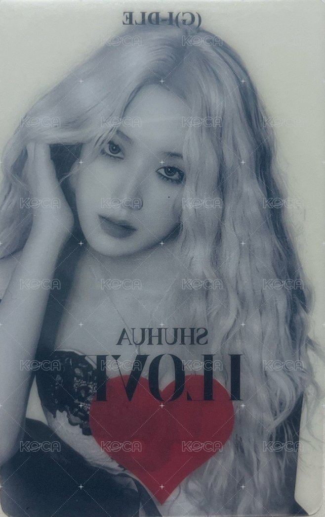 I LOVE 蝦皮 特典卡 東南亞蝦皮 透卡 背面