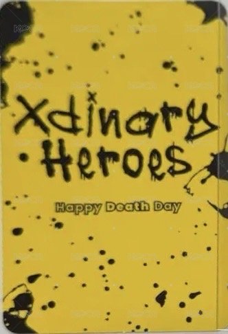 出道單曲 周邊卡 鐵盒卡 背面