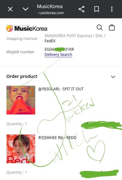 【MusicKorea 簽專】Wheein 輝人 WATER COLOR 簽名專輯 MAMAMOO