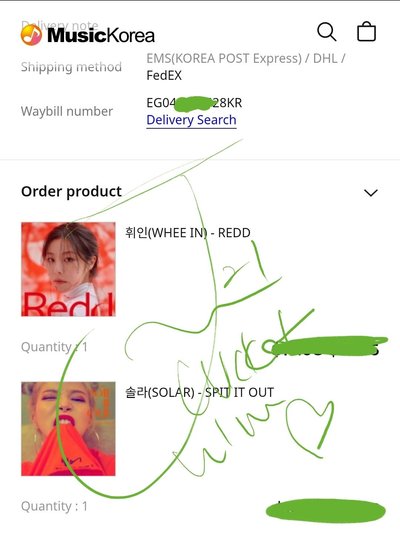 【MusicKorea 簽專】Wheein 輝人 WATER COLOR 簽名專輯 MAMAMOO