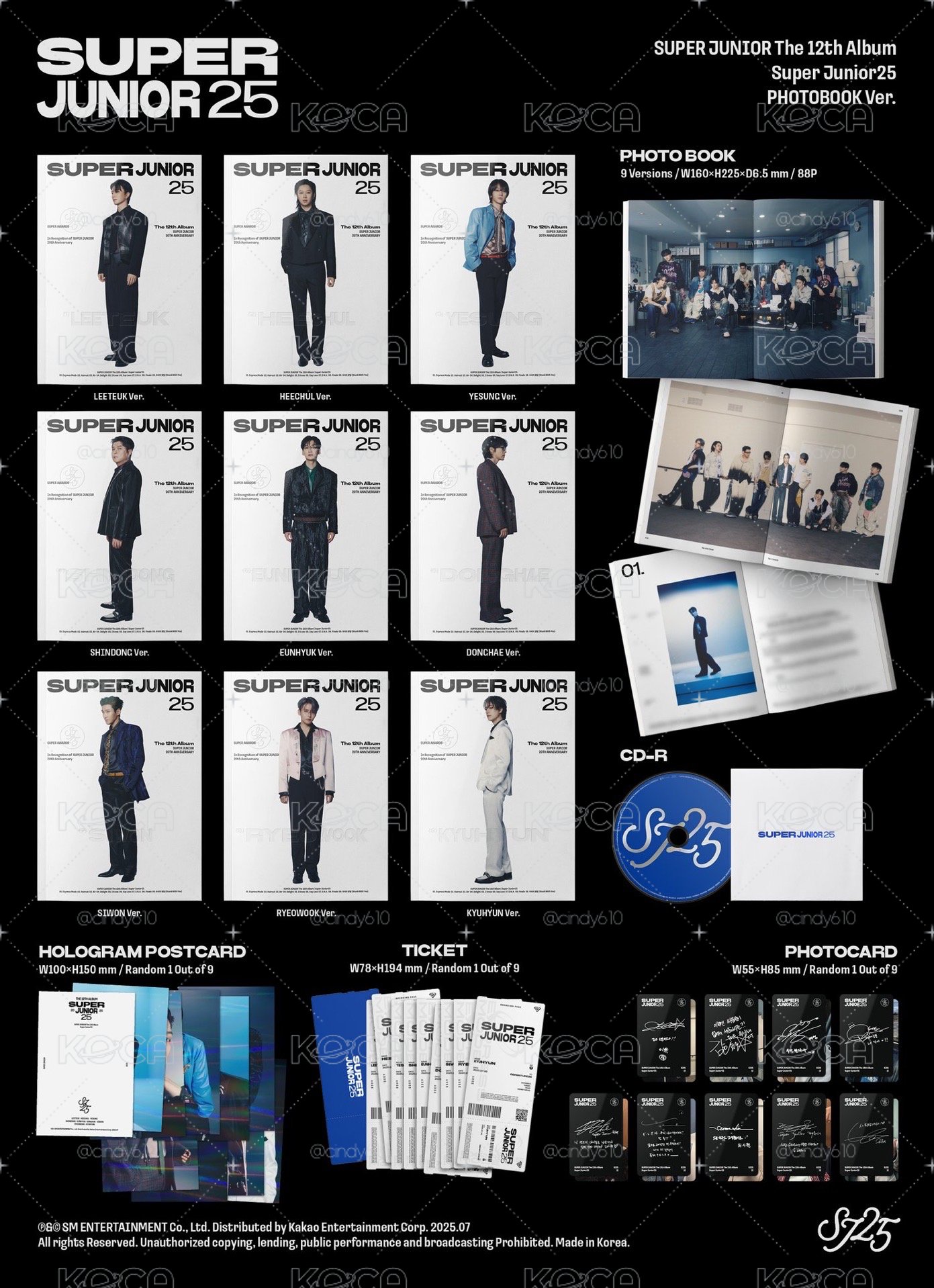 super junior25 PB ver.簽售專