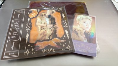 Seventeen 2026 快閃店 掛布+Pop Up Card 榮 一套 送滿額卡