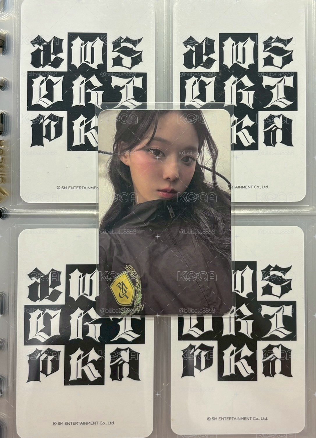 aespa winter mok簽售冬