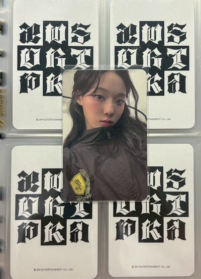 aespa winter mok簽售冬