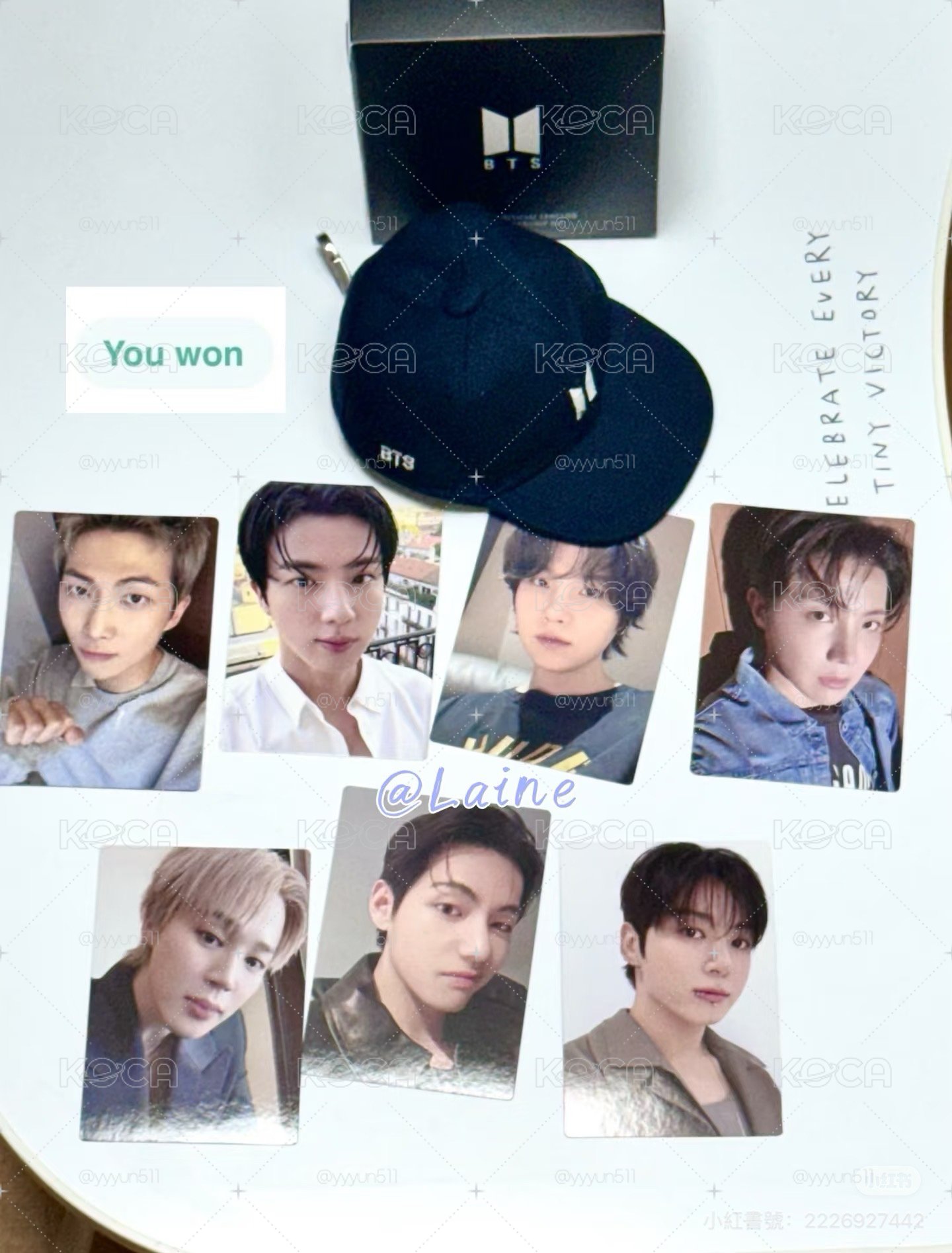 BTS ARMY 會員禮 12期 小卡