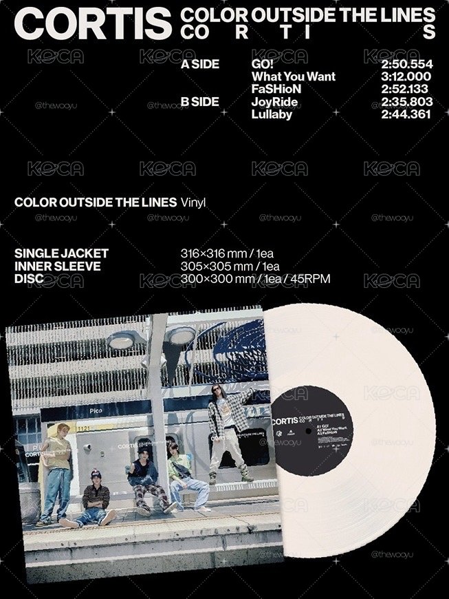 （現貨快速出）Cortis 迷一 黑膠唱片 全新未拆 Vinyl ver.