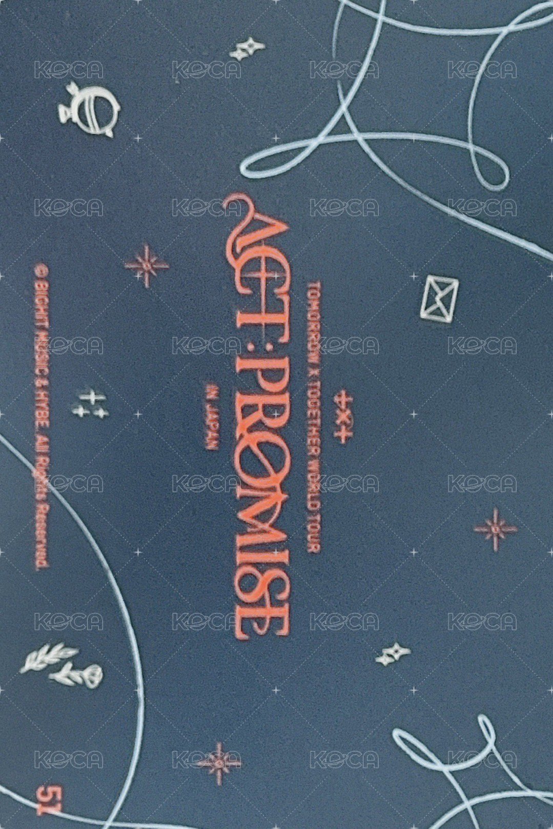 24’巡迴 日巡 周邊卡 卡套卡 背面