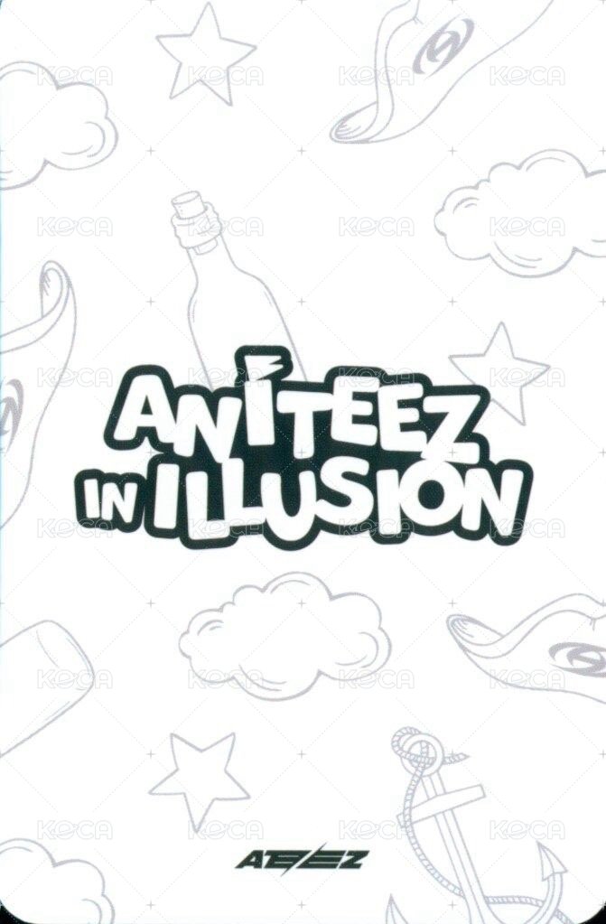 ANITEEZ IN ILLUSION 周邊卡 Mini Cross Bag 背面