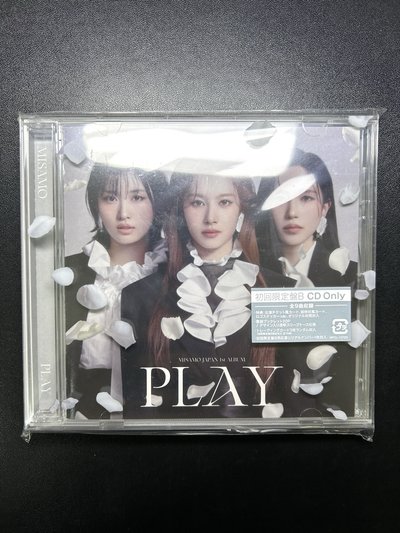 MISAMO PLAY初回限定盤B+塔店特典（SANA燙金卡）