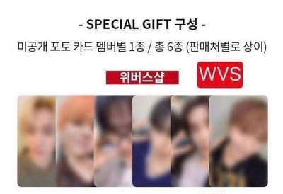 wvs特別禮一套（下單前請詳閱內容）