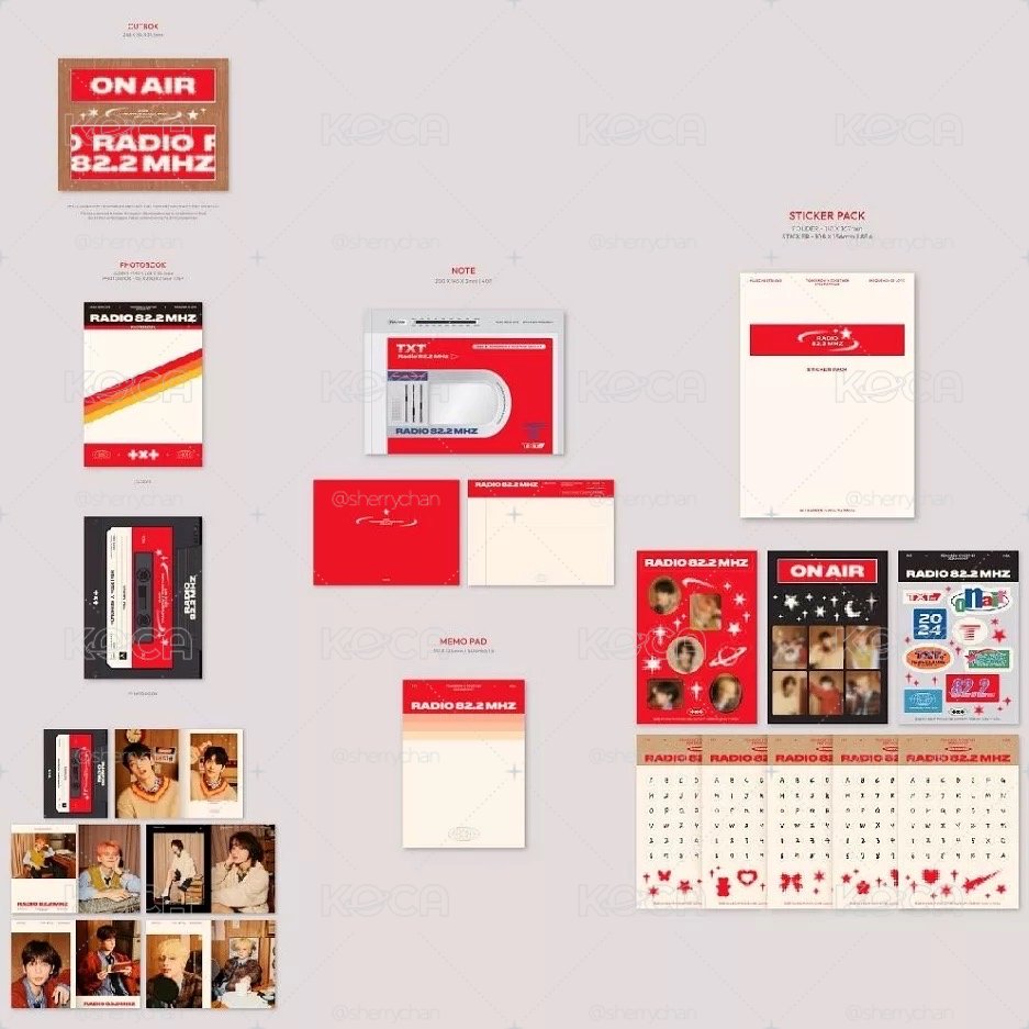 TXT 2024Deco kit 全新未拆