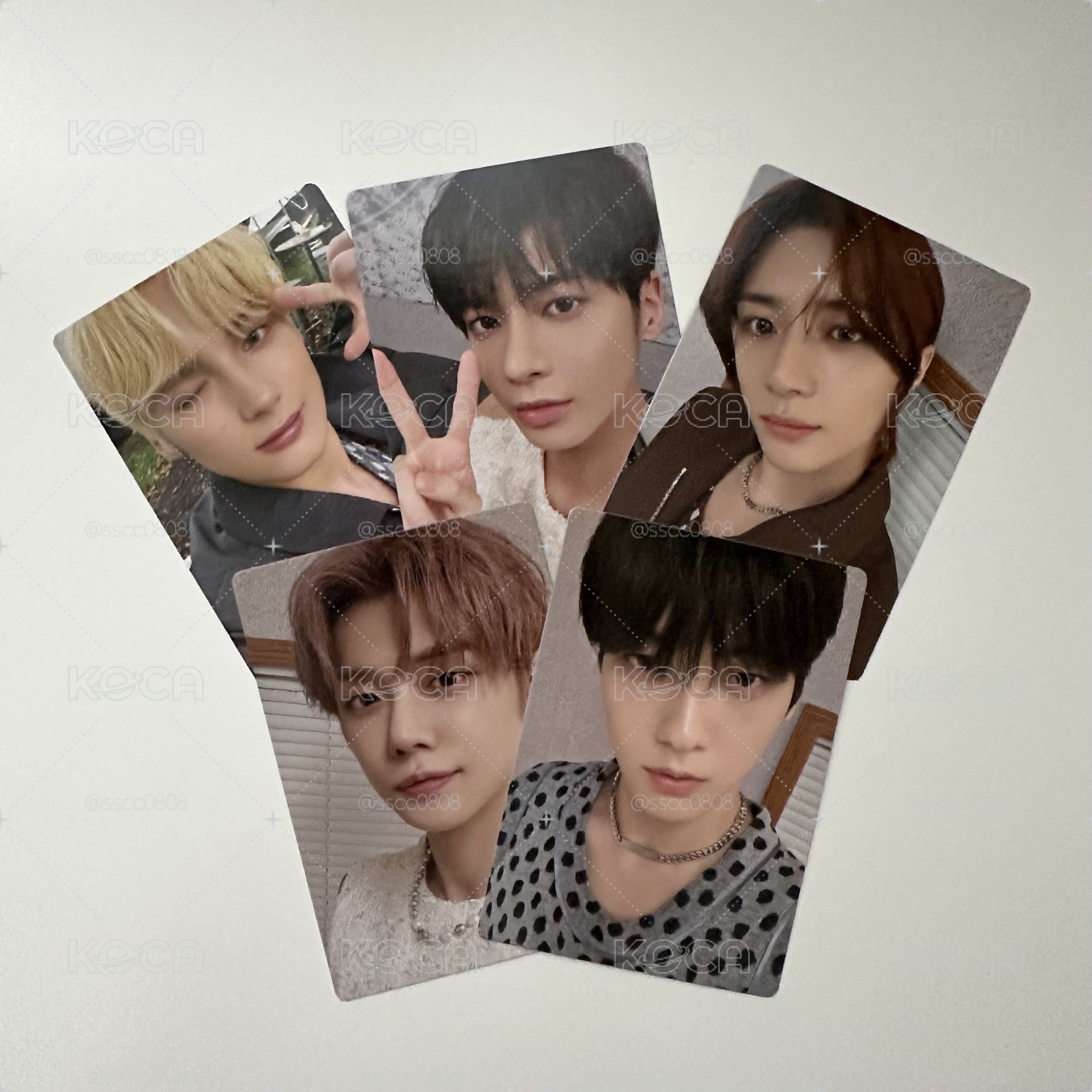 TXT 手燈卡一套