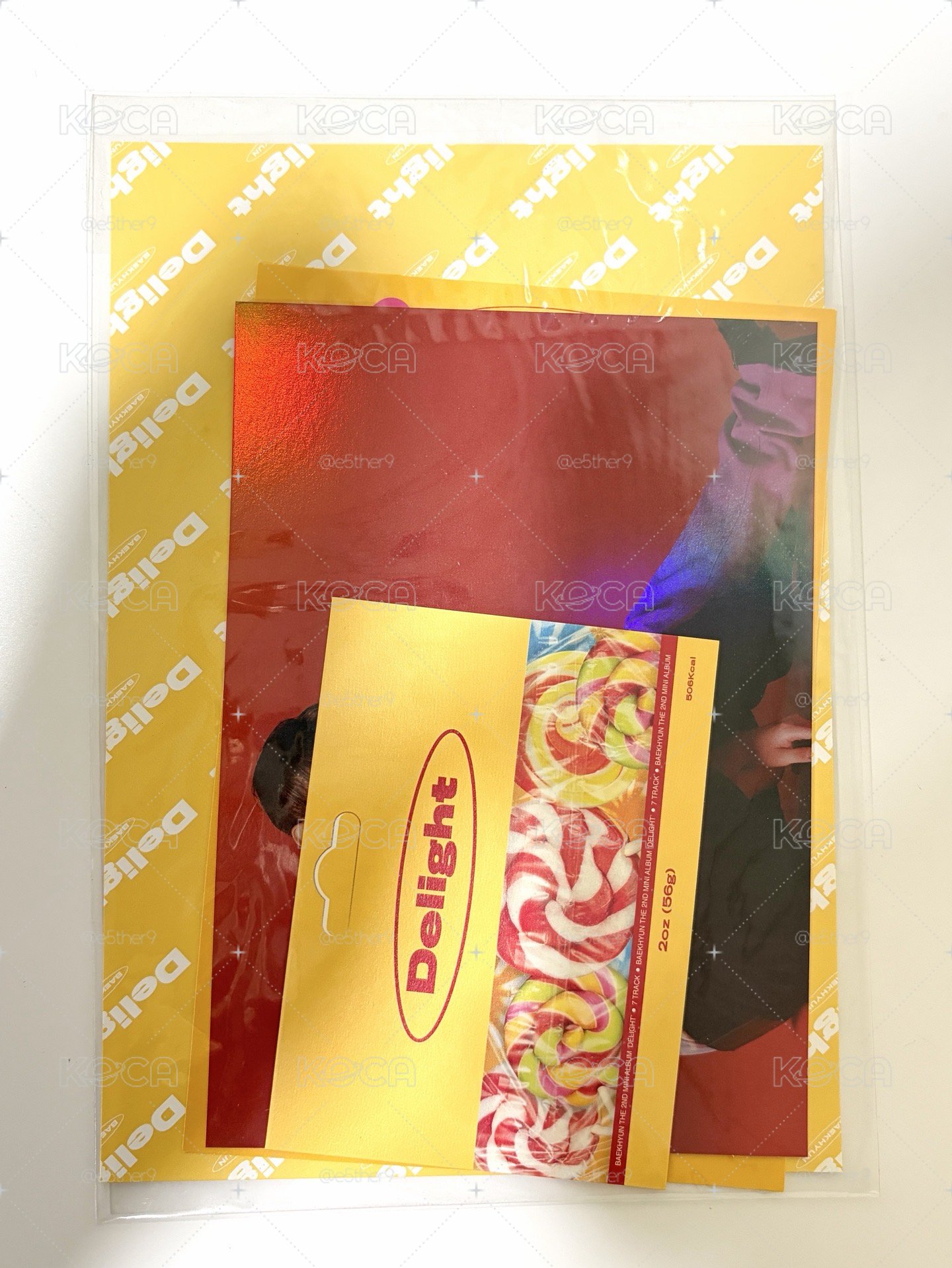 伯賢 Delight Honey版 含小卡｜全新購入｜收藏釋出