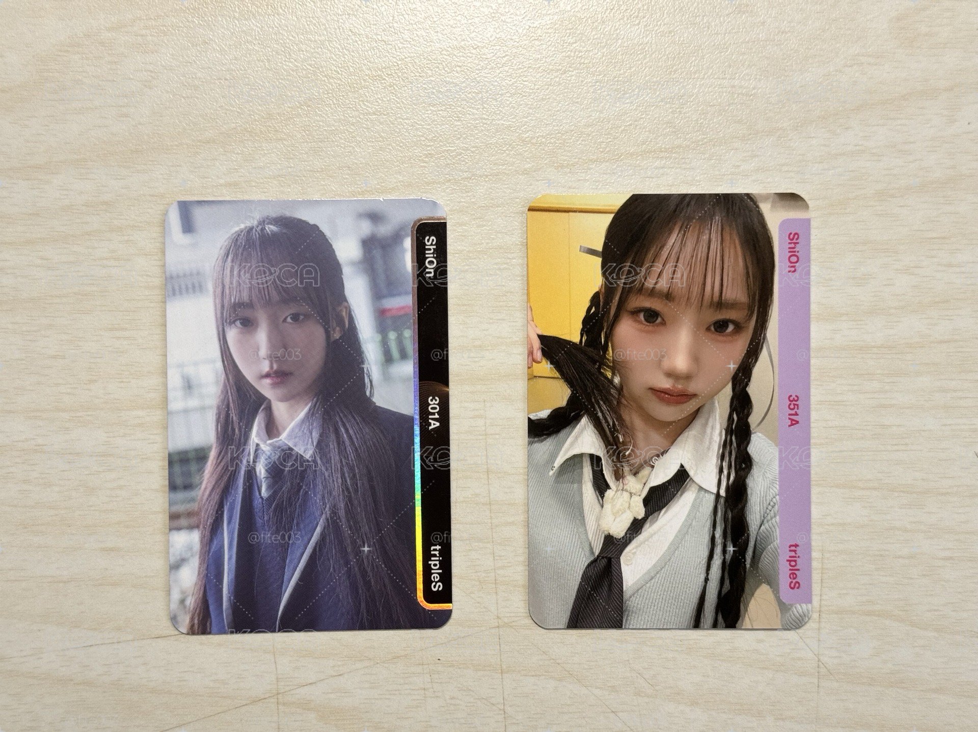 tripleS Shion 小卡