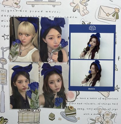 Nmixx am藍玫瑰 二宮格 莉嫄薛友