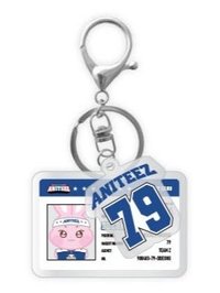 ANITEEZ IN ICE CITY 鑰匙圈吊飾 HOCKEY PLAYER CARD ACRYLIC KEYRING
