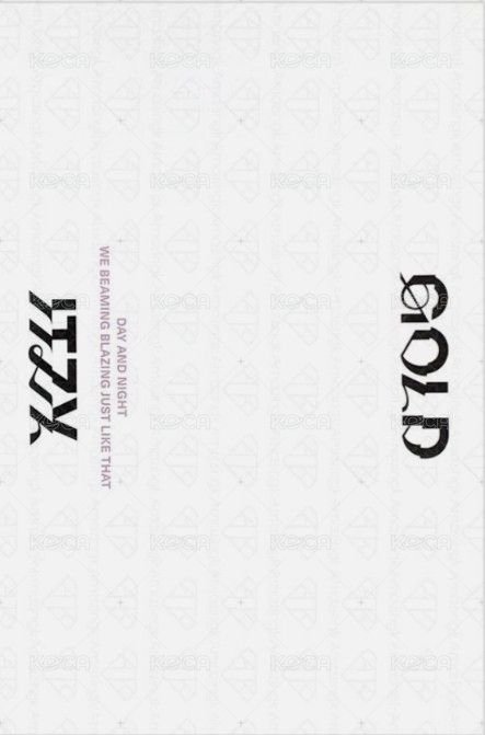 GOLD Standard ver. 明信片  背面