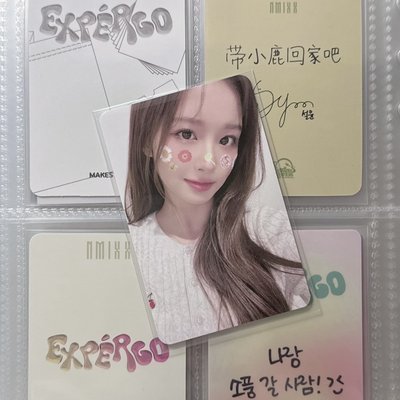 Sullyoon Expergo時期小卡