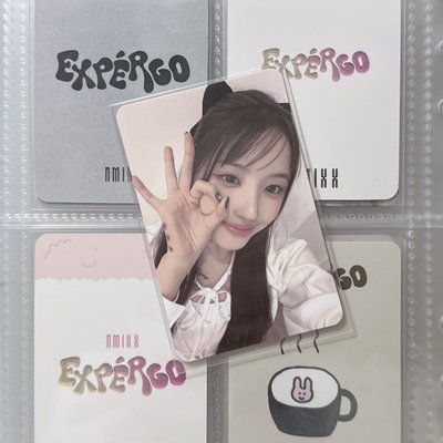 ꒰ Jiwoo ꒱ expérgo 特典卡