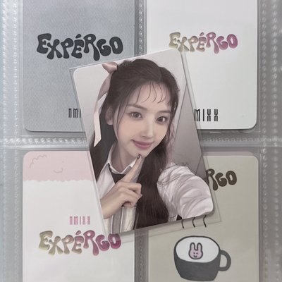 ꒰ Jiwoo ꒱ expérgo 特典卡