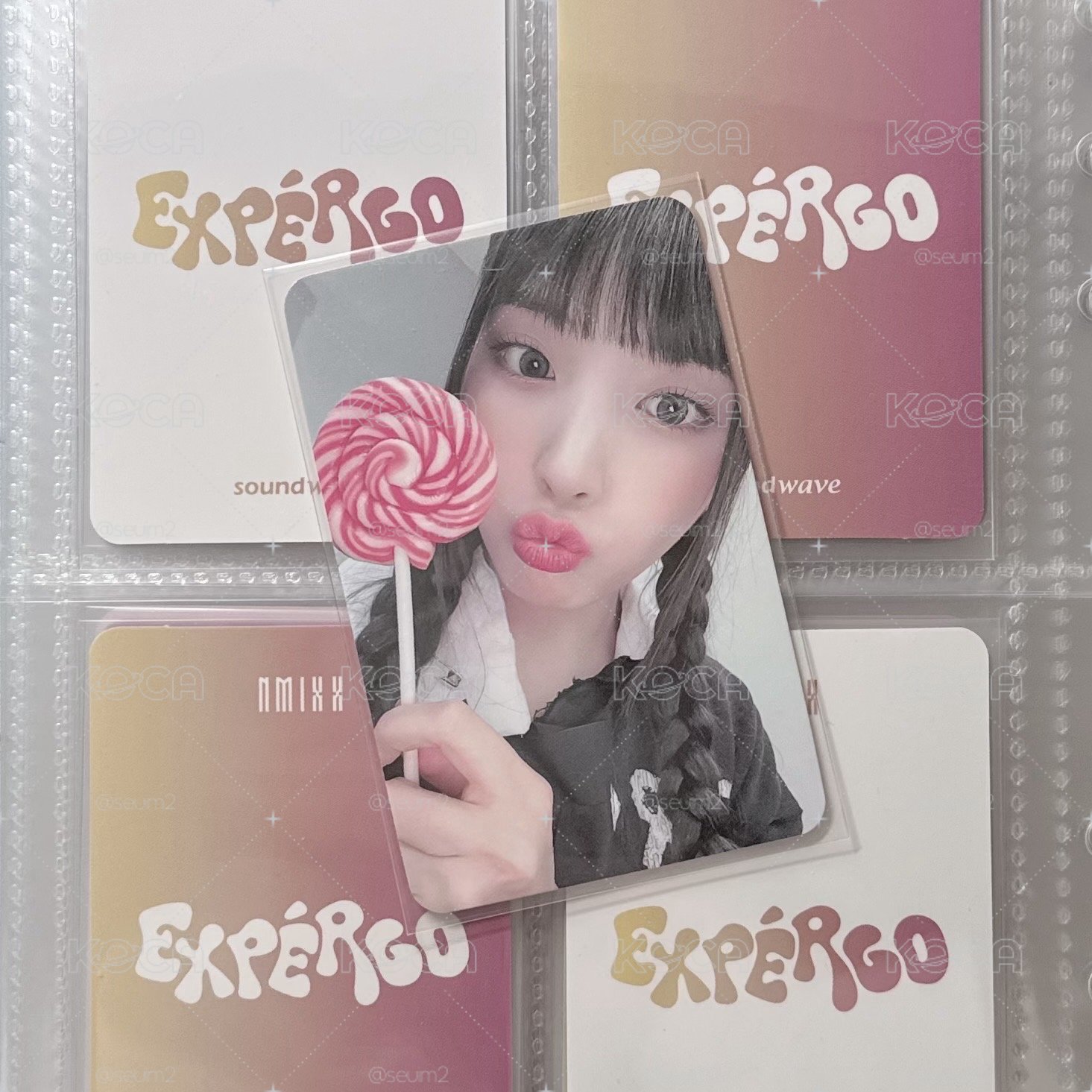 ꒰ Jiwoo ꒱ expérgo 特典卡