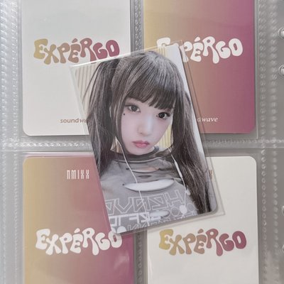 ꒰ Jiwoo ꒱ expérgo 特典卡