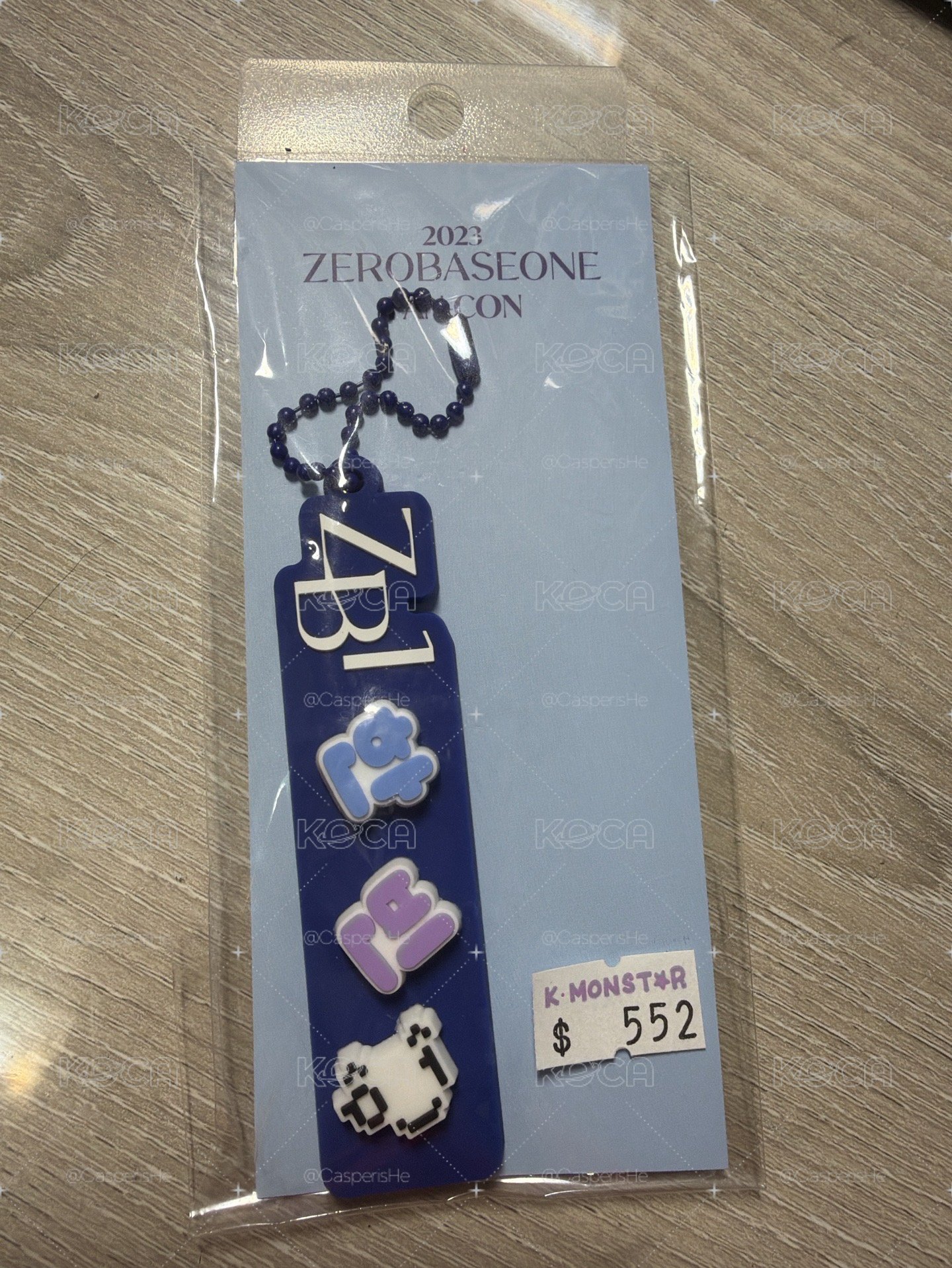 ZB1 2023 fancon 場週鑰匙圈
