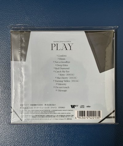 MISAMO PLAY ONCE JAPAN限定盤 空專