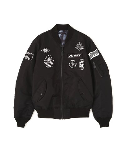 Avirex ATEEZ 聯名外套 MA-1 飛行外套