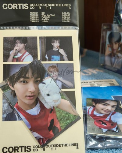 CORTIS 電子專 AB合購 安乾鎬確認款 全專未掃