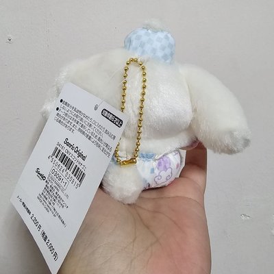 大耳狗造型玩偶吊鍊(和風粉彩)