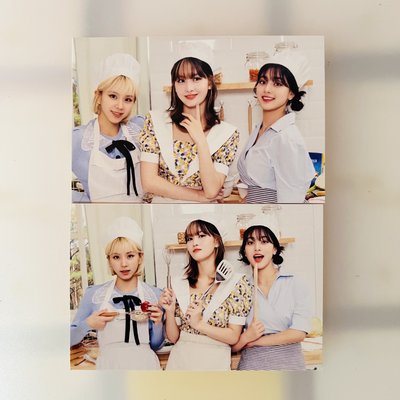 TWICE 六週年 彩瑛 MOMO 志效 三人卡