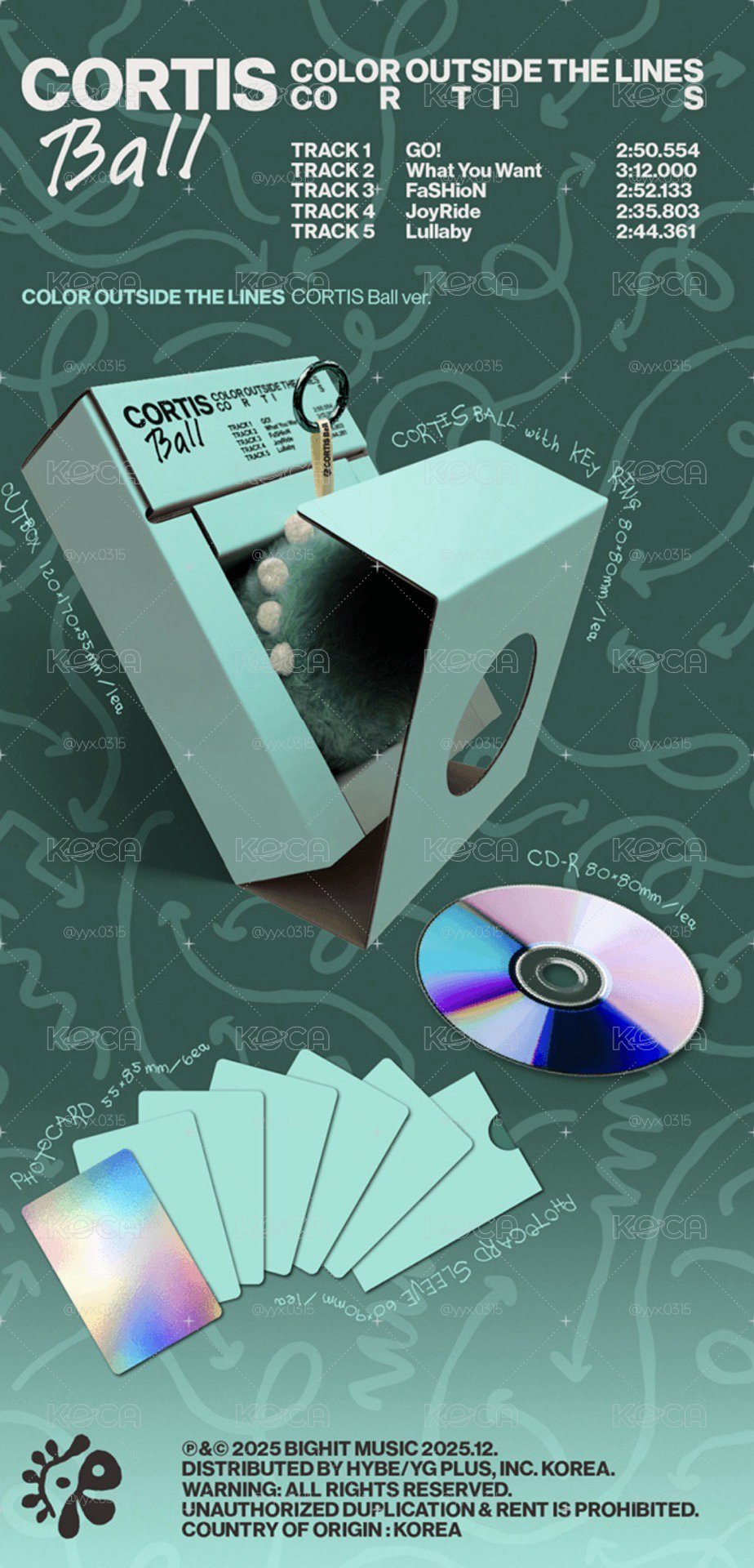 CORTIS 球專本體