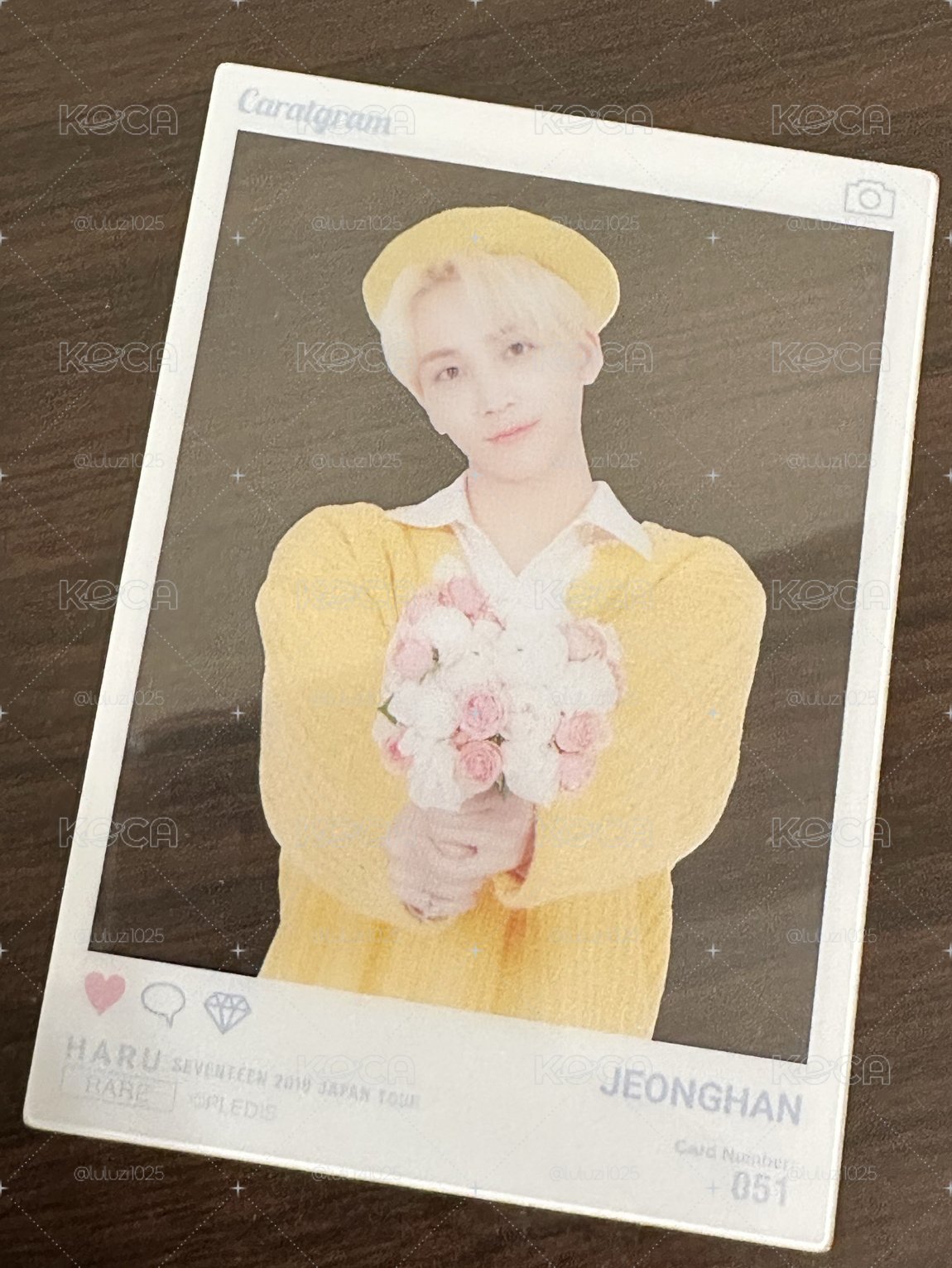 SEVENTEEN 尹淨漢 小卡