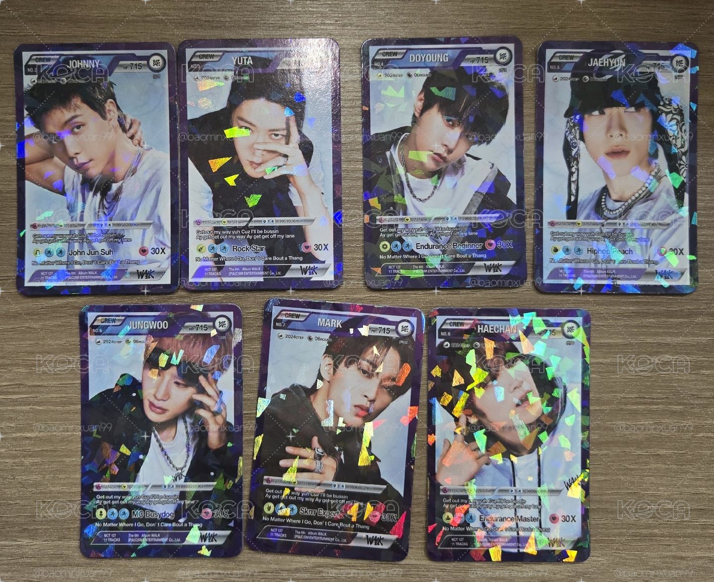 💡WALK 專輯卡 Crew Character Card