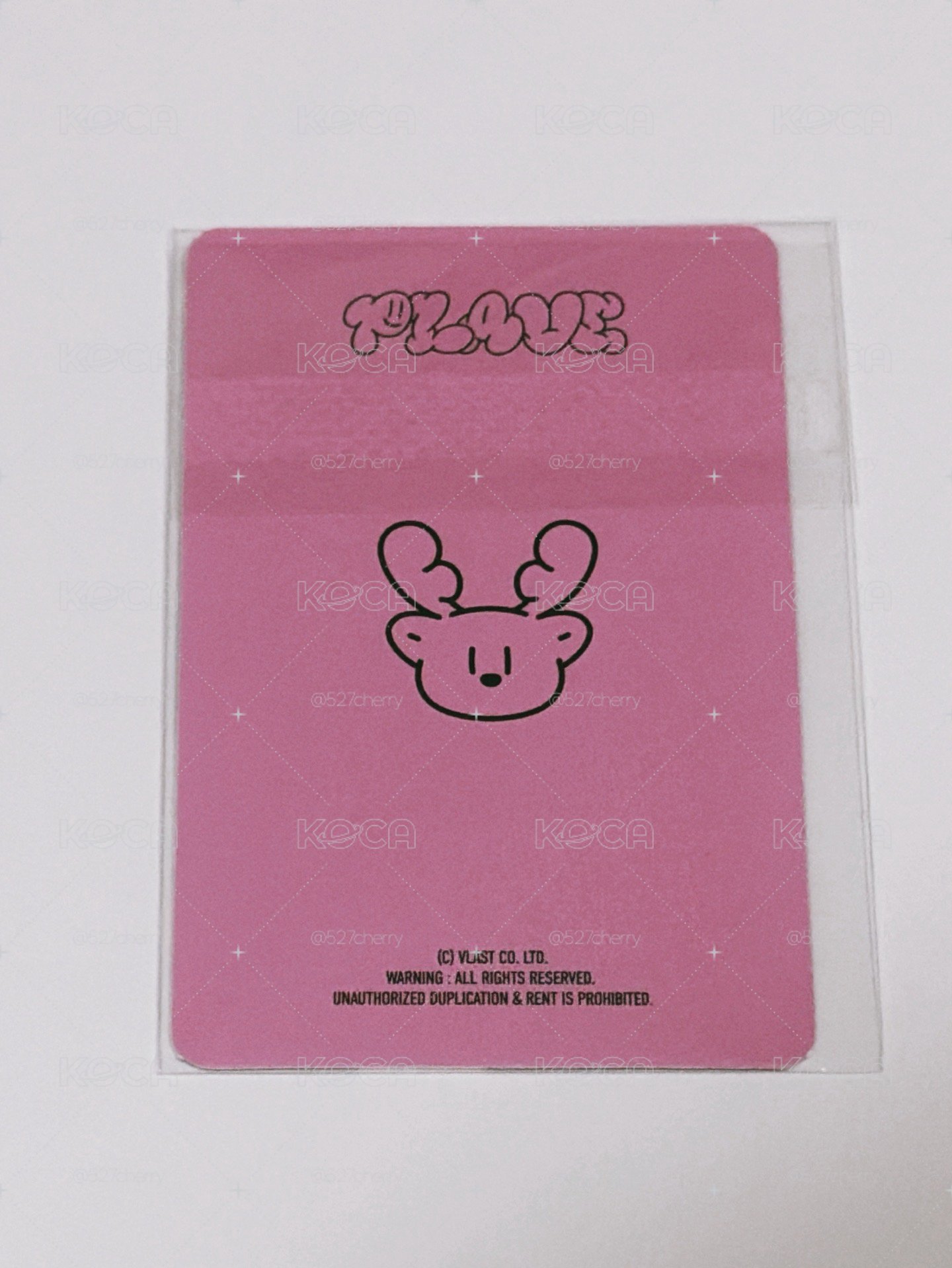 PLAVE 斑比💗卡冊卡 全新未拆