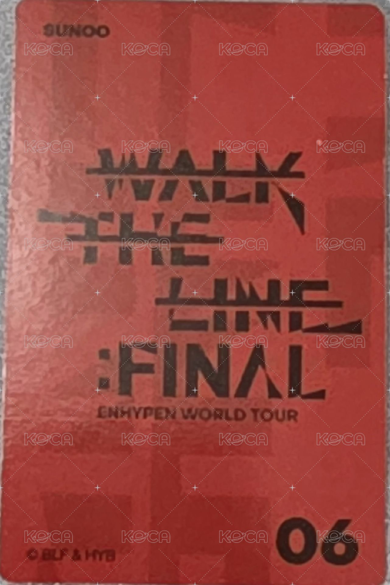 WTL FINAL 隨機卡  背面